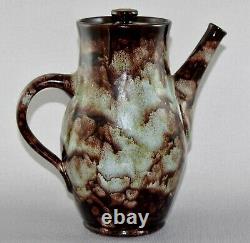 Vintage Ewenny Pottery Wales Twisty Handled Cafe Set