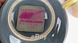 Vintage Feltman Langer Postmodern Mugs À Café Set De 4
