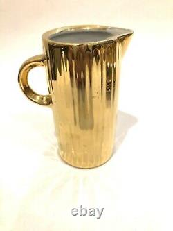 Vintage Gold Coffee Set St Kilda Westminster Chine Australie Années 1960