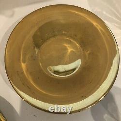 Vintage Gold Coffee Set St Kilda Westminster Chine Australie Années 1960