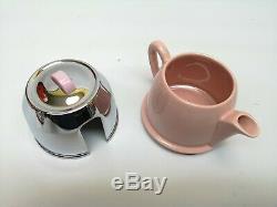 Vintage Heatmaster Kosy Tea & Coffee Set Rare Rose Glaze Superbe Non Utilisée Au Royaume-uni Made