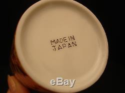 Vintage Japonais Imari Coffee / Tea Set Avec Original Box Fabriqué Au Japon
