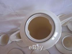 Vintage Lenox Ivoire Colonnade Café Set 24 Pc