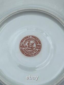 Vintage Limoges Chatres Sur Cher Fine Porcelaine Tea/cafee Service 10 Set De Place