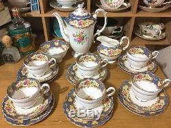 Vintage Paragon 1950 Service À Café Pompadour