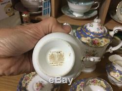 Vintage Paragon 1950 Service À Café Pompadour