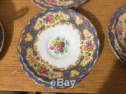 Vintage Paragon 1950 Service À Café Pompadour