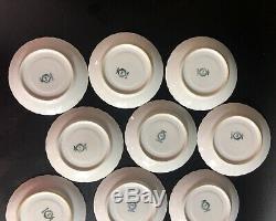 Vintage Pr Bavière Demitasse / Café Set (10) Gilt Allemagne