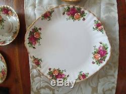 Vintage Royal Albert 1962 Old Country Roses Thé Et Café Set 38 Piece