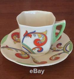 Vintage Royal Doulton Café Set Syren D5102