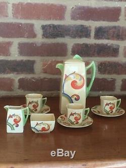 Vintage Royal Doulton Café Set Syren D5102