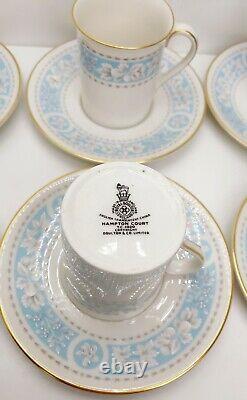 Vintage Royal Doulton Hampton Court Cup & Saucers Set
