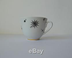 Vintage Soviétique Lomonosov Bone China Tea Ussr Set De Café En Porcelaine 15 Pces