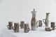 Vintage Studio Pottery Coffee Set Par Mask Pottery St Ives