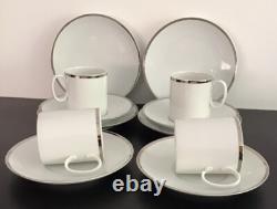 Vintage, Thomas Allemagne, Médaillon Platine, Service à café / petit déjeuner de 35 pièces pour 4 personnes