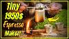 Voyez Ce Petit Kit D'expresso De Camping Des Années 1950 En Action, Seulement 13 Oz