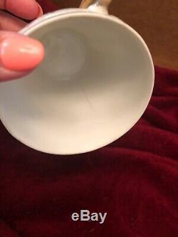 Vtg Porcelaine Café Set D'or Victorienne Couple Sterling Chine Japon 23 Pc De Nice