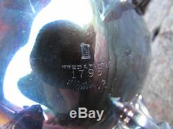 Vtg Set Reed & Barton Winthrop 1795 Silverplate Ensemble Café-thé-sucre-crème