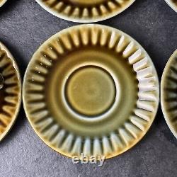 WADE IRISH Ensemble de Café et/ou de Thé en Porcelaine Vintage 14 Pièces. Couleur Éblouissante