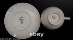 Wedgwood Edme Teacups & Saucers Pour 6, 12 Pc Set